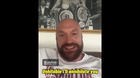 Tyson Fury responds to Francis Ngannou, Oleksandr Usyk and Jon Jones