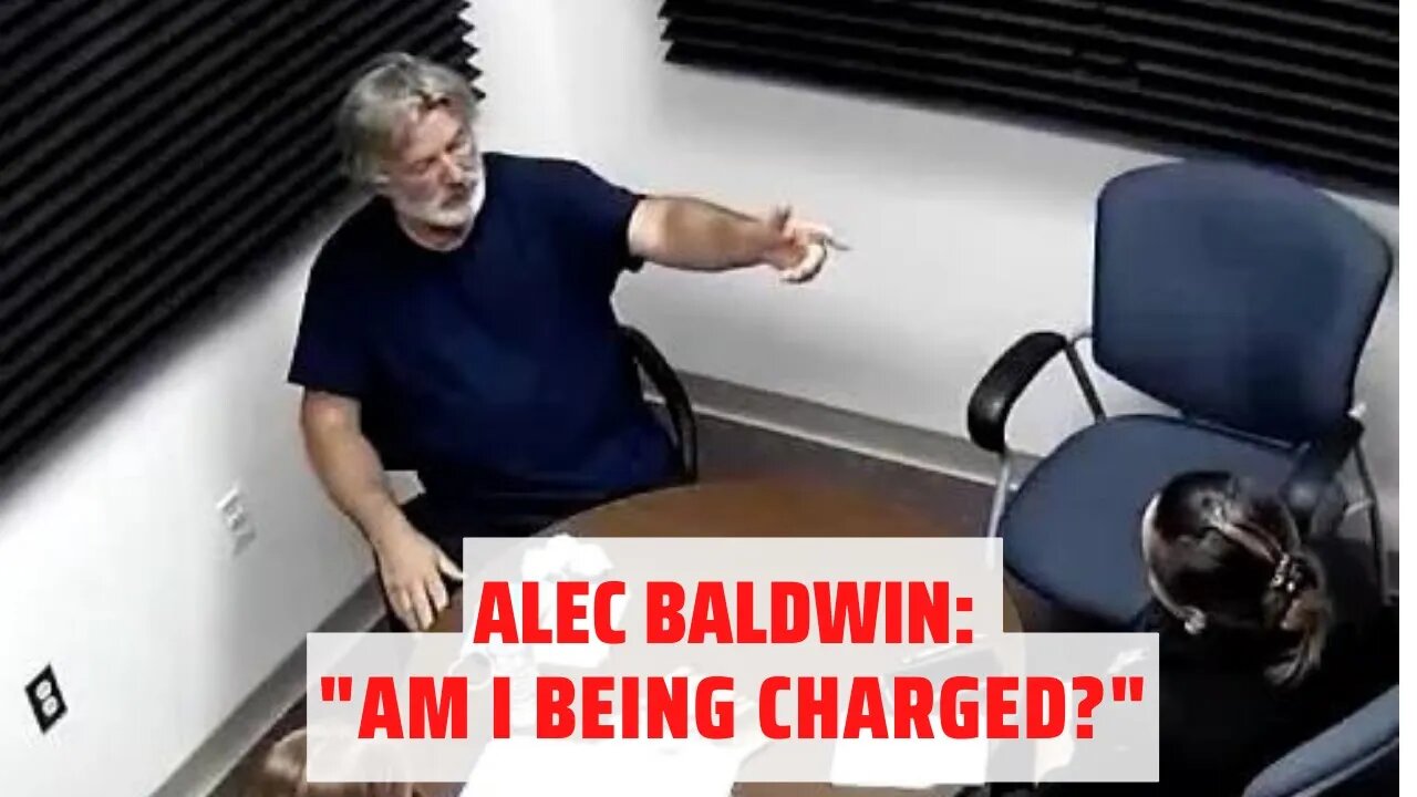 Alec Baldwin Police Interview After Rust Shooting: Asks If He's Being Criminally Charged FULL VIDEO