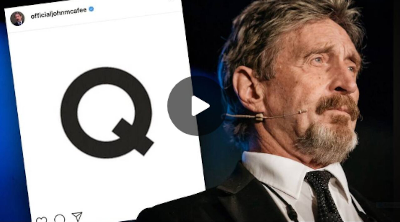 John McAfee Instagram Posts Letter Q With Encrypted Message After His Death _