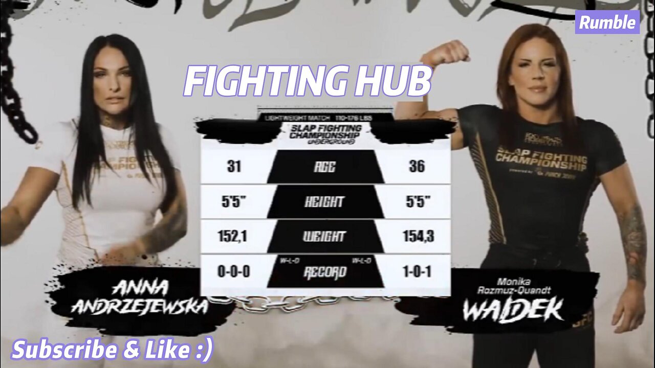MONIKA WALDEK VS ANNA ANDRZEJEWSKA FULL FIGHT | FIGHTING HUB FIGHT