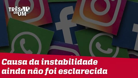 Whatsapp, Instagram e Facebook apresentam queda