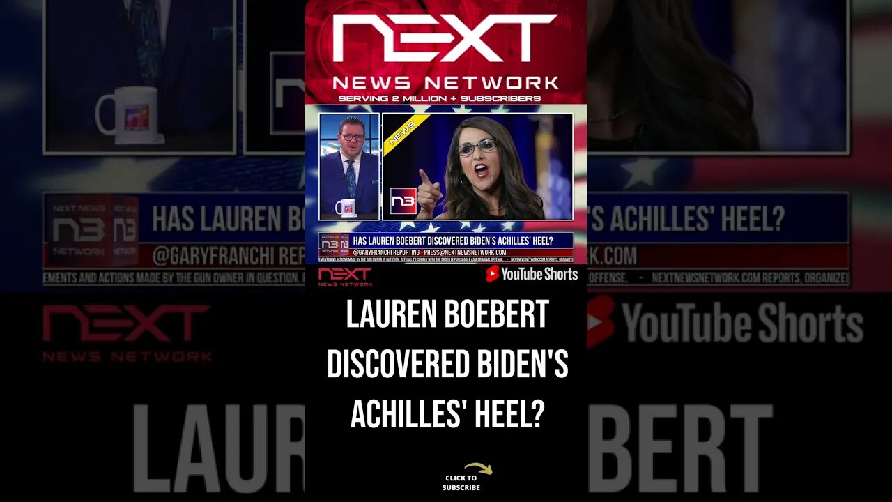 Has Lauren Boebert Discovered Biden's Achilles' Heel? #shorts