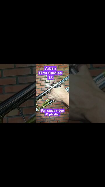 Arban's Complete Conservatory Method for Trumpet - FIRST STUDIES 13