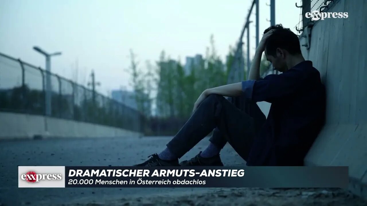 20.000 Menschen in Österreich obdachlos