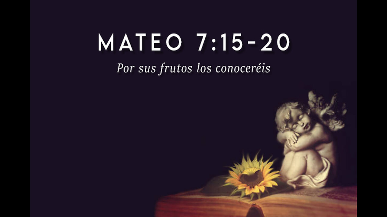 Mateo 7:15-20