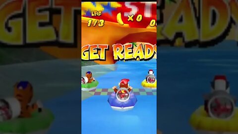 Getting that boosted start 😀 #diddykongracing #shorts