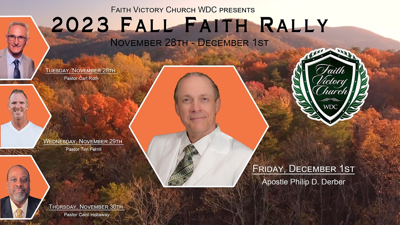 Fall Faith Rally - Tuesday Night