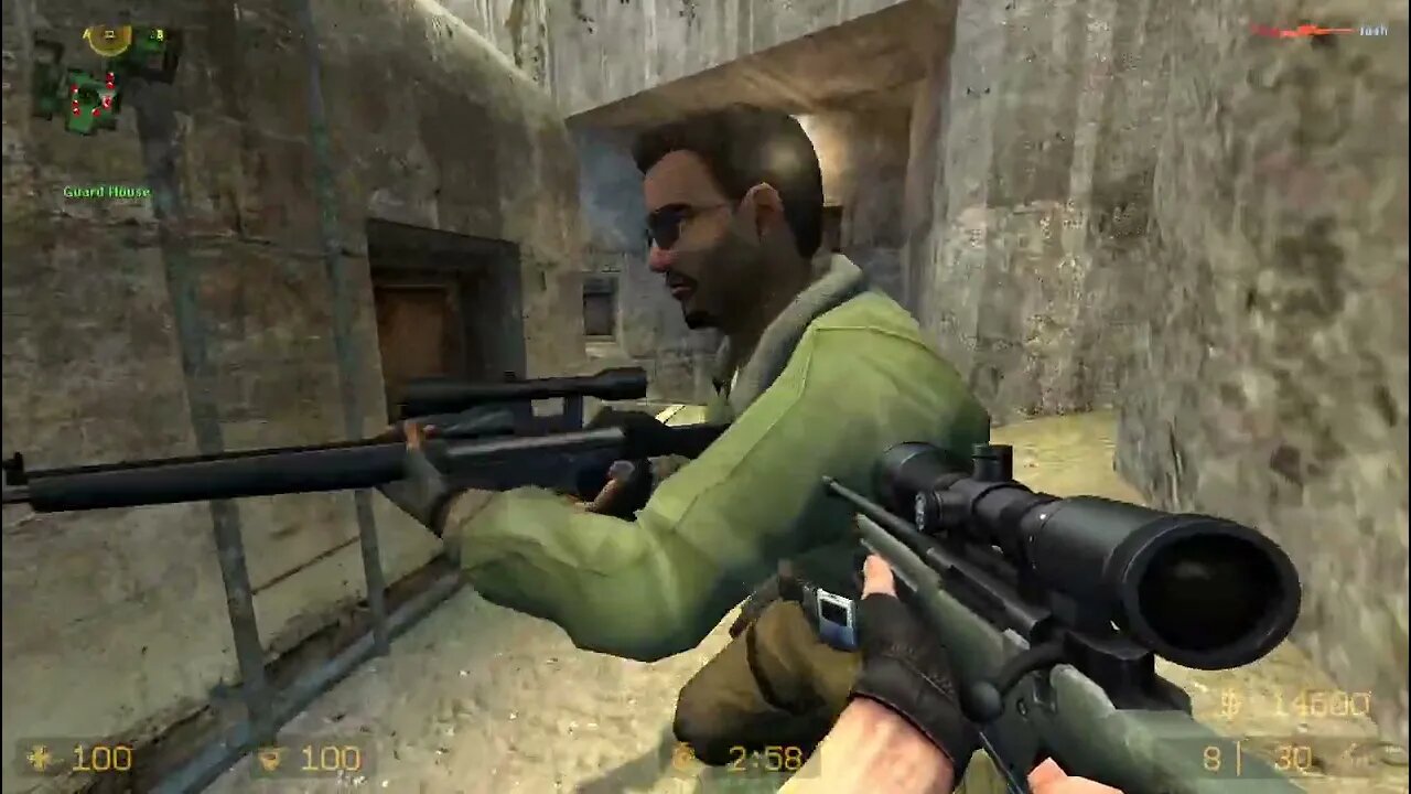 Counter Strike Source Prodigy Bots #22 Only Sniper Rifles