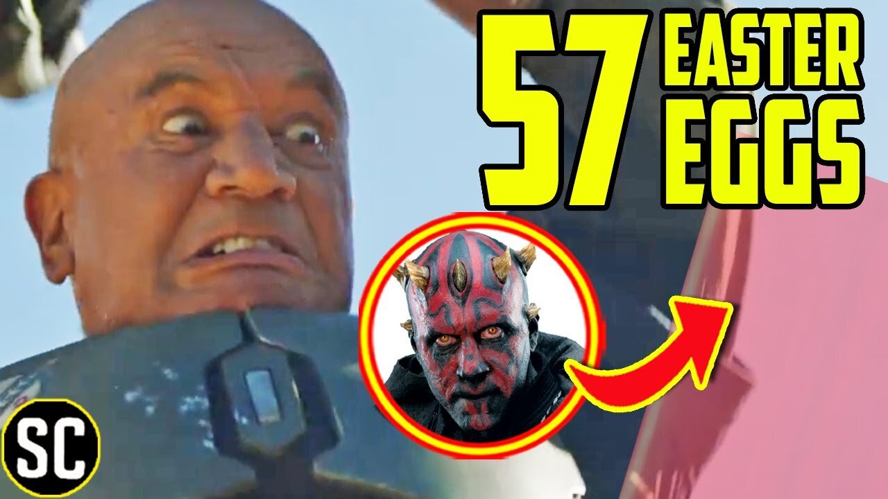 BOOK OF BOBA FETT: Every Easter Egg + DARTH MAUL Reference | Full Star Wars Breakdown, Explained