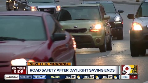 'Fall back' time change increases risk for pedestrians, cyclists