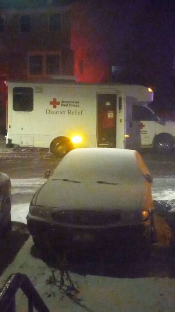 American Red Cross Disaster Relief has shown up