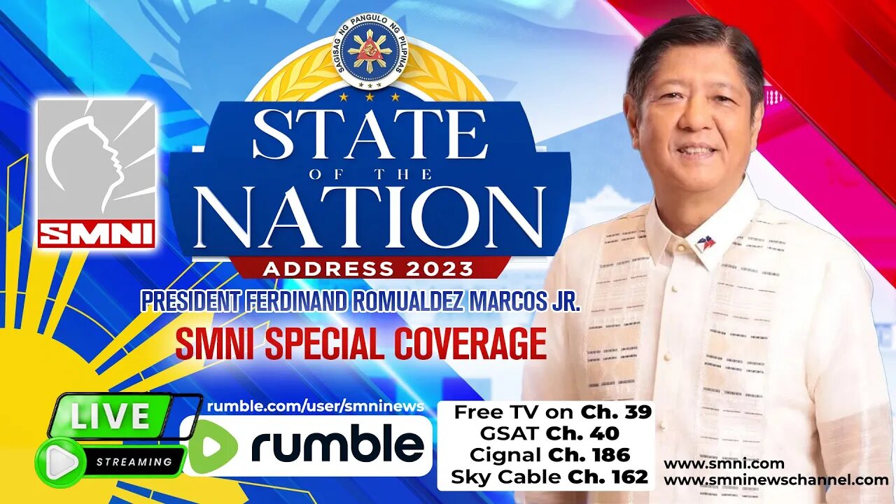 LIVE : Laban Kasama ang Bayan | SMNI SONA 2023 Special Coverage | July 24, 2023