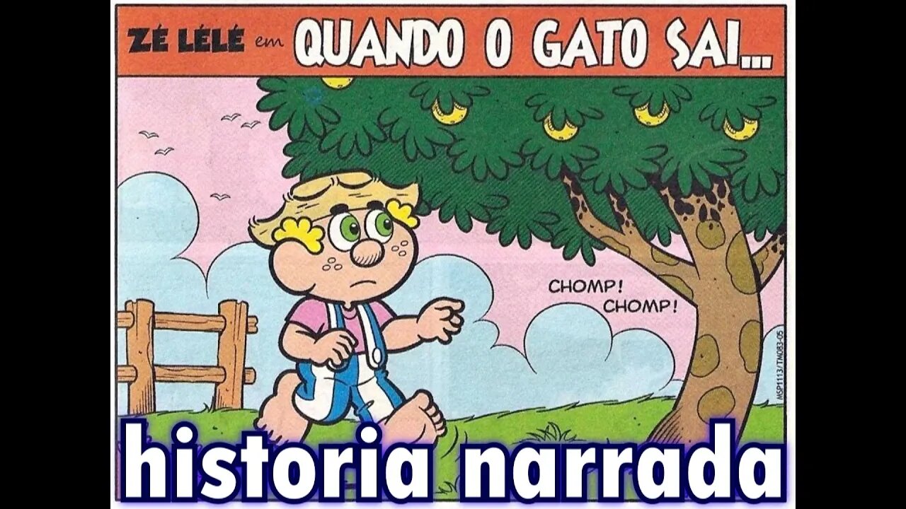 Zé Lelé em-Quando o gato sai... | Gibis do Rapha