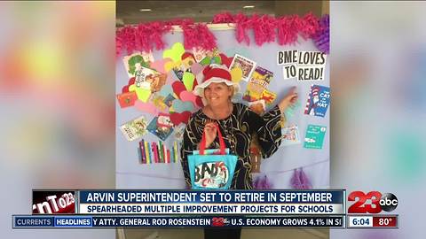Arvin superintendent retiring