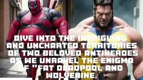 we unravel the enigma of "Fat Deadpool and Wolverine