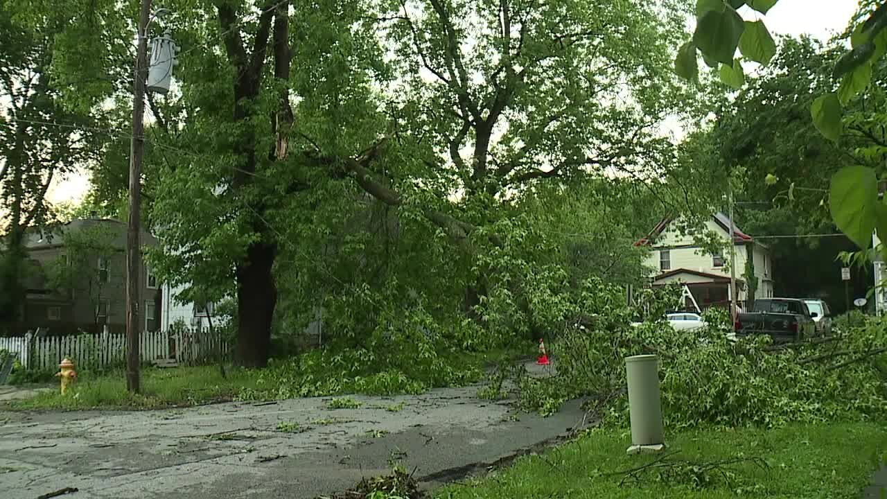 Excelsior Springs sees scattered damage from Friday storm