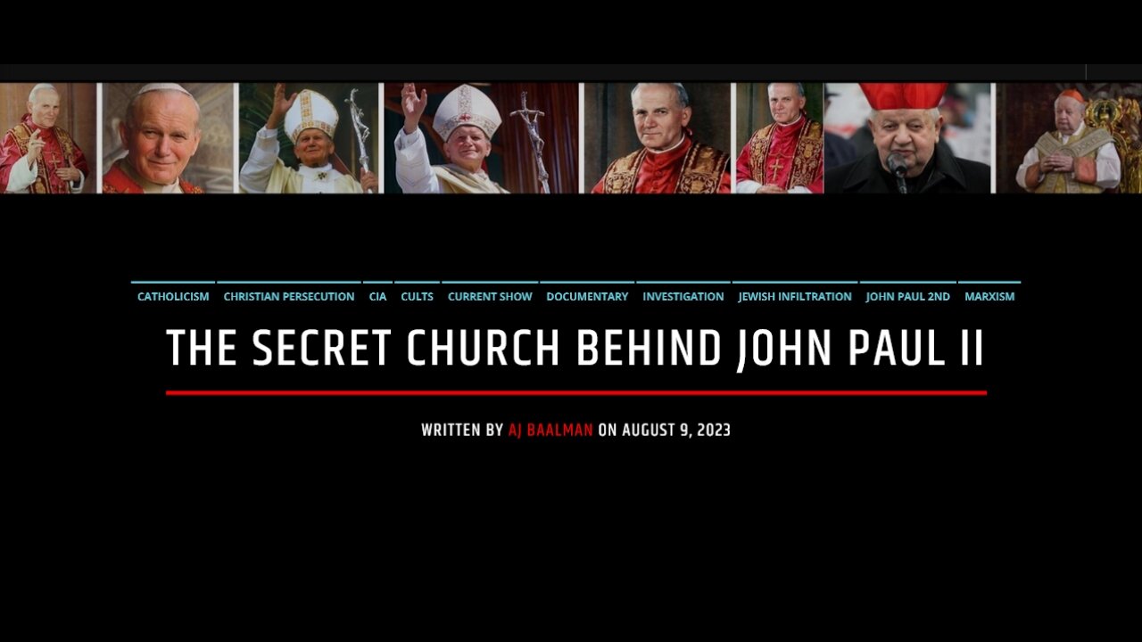 The Secret Church Behind John Paul II