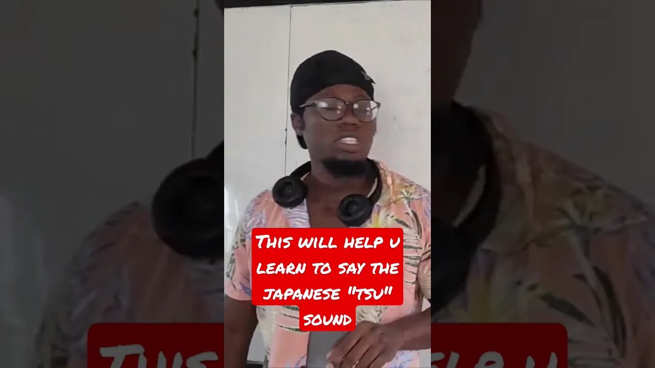 This will help u learn to say the japanese "tsu" sound