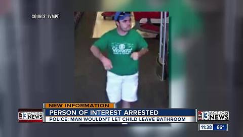 Man arrested, facing lewd charges for allegeds actions toward child in Target bathroom