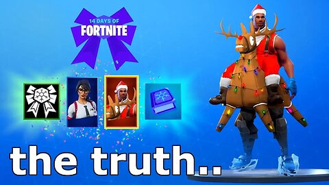 the TRUTH About the "FINAL 14 DAYS OF FORTNITE REWARD" - FREE SECRET LAST 14 DAYS OF FORTNITE REWARD