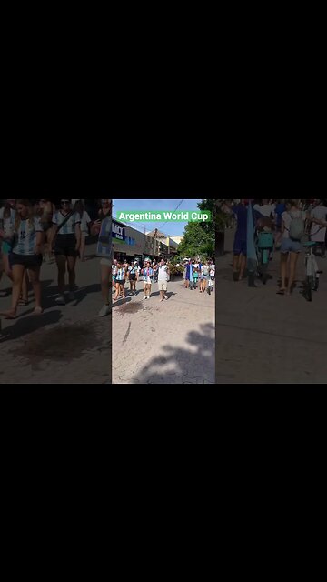 Argentinians Celebrating 2022 World Cup Victory #shorts