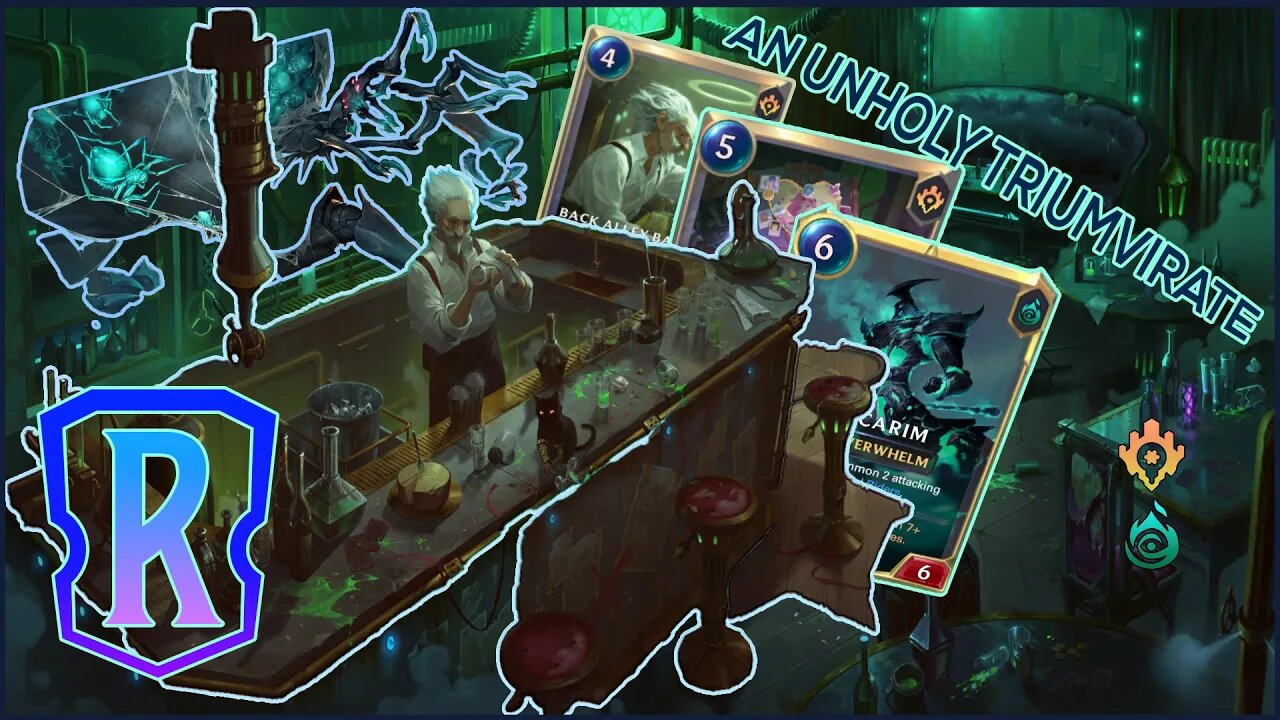 Card Gamer unleashes an UNHOLY TRIUMVIRATE in #legendsofruneterra