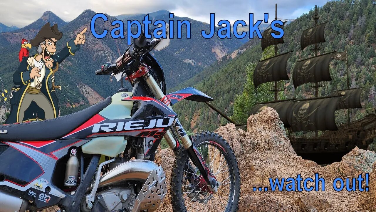 2022 Rieju MR 300 Pro | Just blabbing on as I flow up the Captain's peg!