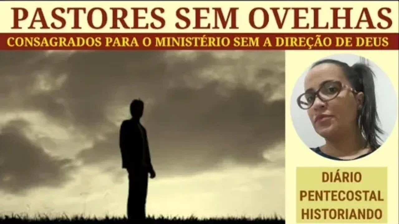 CONSAGRADOS AO MINISTÉRIO SEM A DIREÇÃO DE DEUS