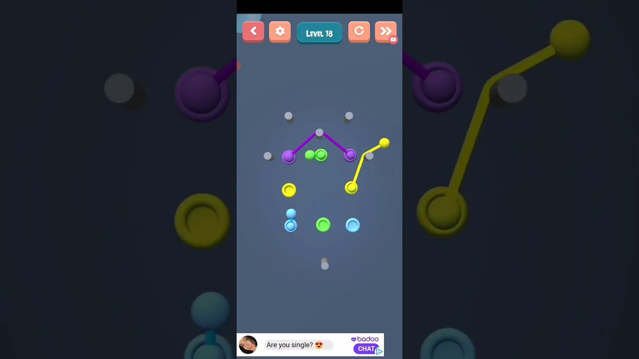 Color Rope Puzzle - Level 018