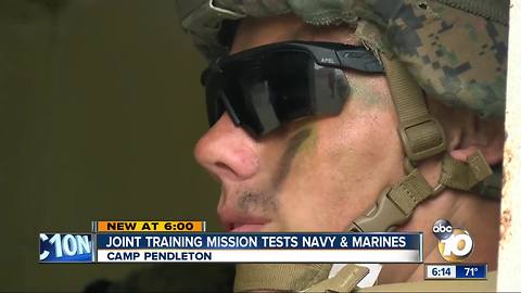 Joint training mission tests Navy and Marines