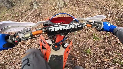 Playing around on my 2018 KTM 300XC