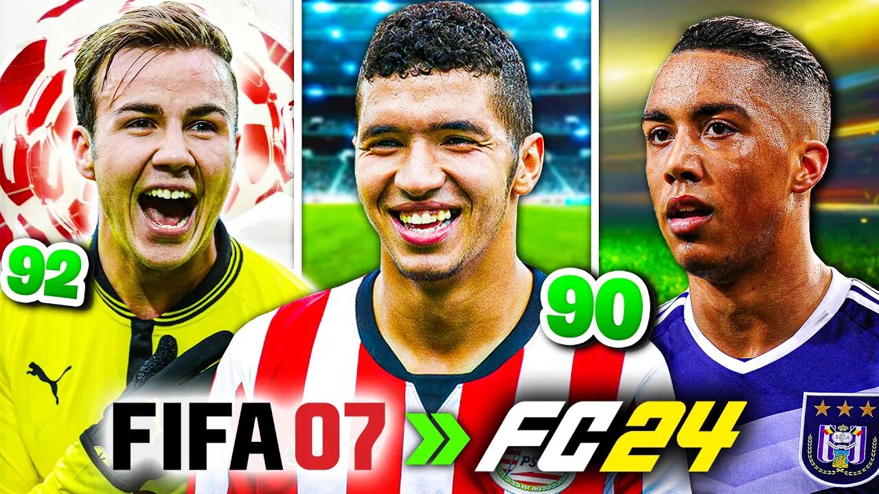 I SIGNED the BEST Wonderkids from FIFA 07 to FC 24…