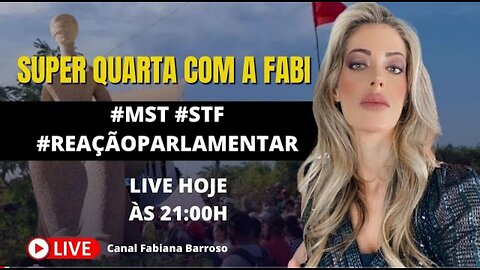 Super Quarta com Fabi. #ReaçãoParlamentar