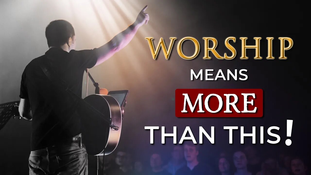 WORSHIP LEADERS need to GO BACK to the HEART OF WORSHIP || Follow God, not a routine