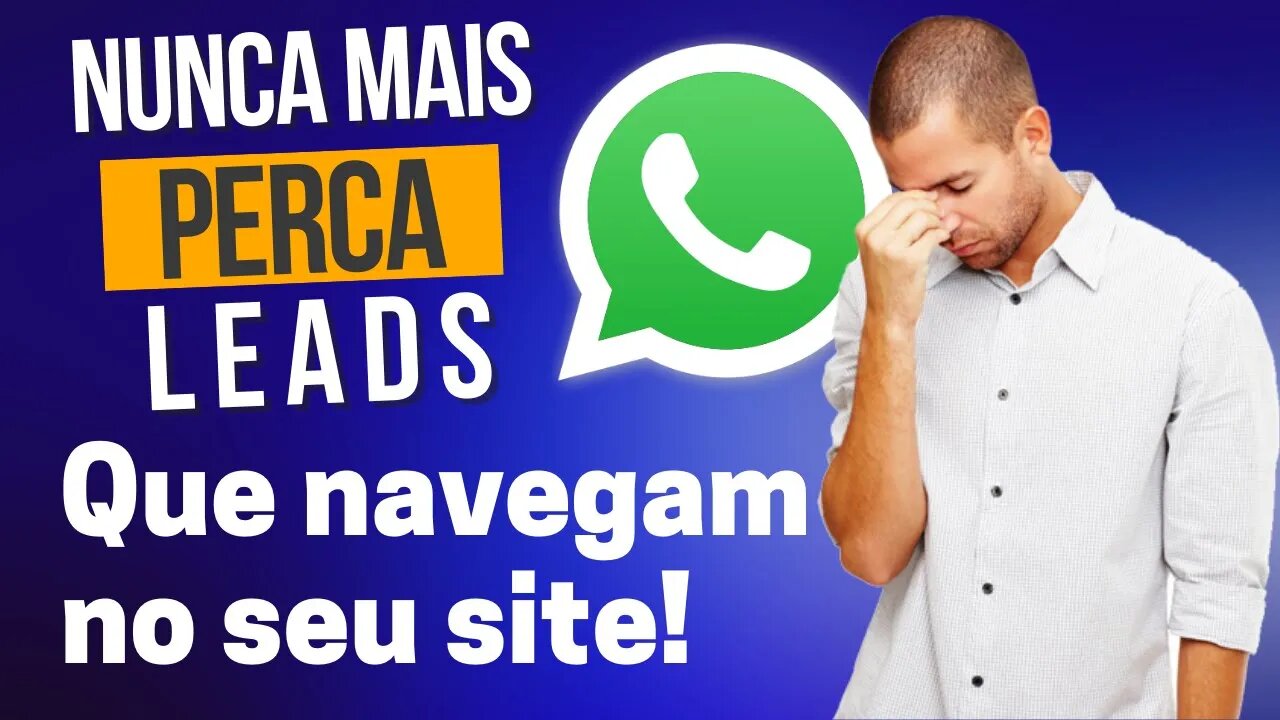 Whats Leads, transforme em clientes 100% das pessoas que clicam no Whatsapp, não perca mais cliques