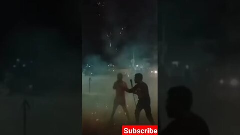 Rocket fireworks #shorts #trending #howto
