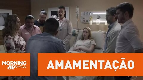 Médicos criticam amamentação em novela global