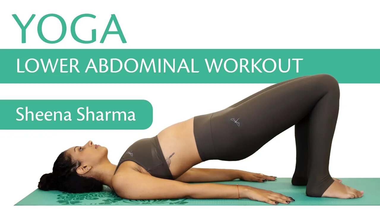 Yoga for Losing Belly Fat, Lower Abdominal Workout, Weight Loss!