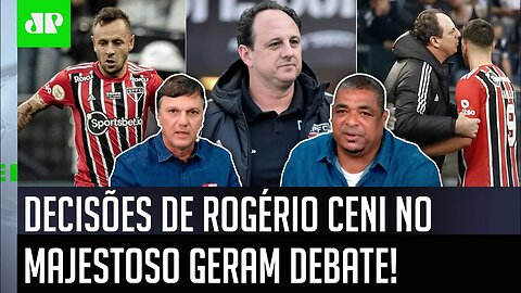 "As CRÍTICAS ao Rogério Ceni fazem..." Técnico do São Paulo GERA DEBATE após 1 a 1 com Corinthians!