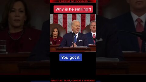 BIDEN SMILES ABOUT FENTANYL DEATHS