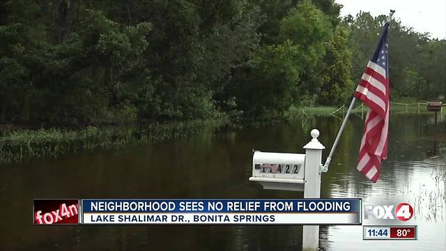 Bonita Springs neighborhood still plagued by flooding