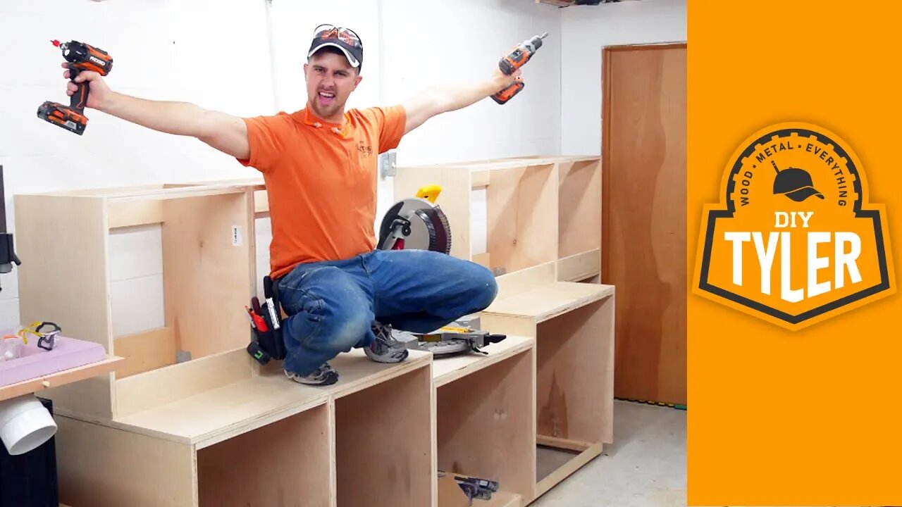 MiterSaw Station 1| Cabinet Frames | Lean Shop Time