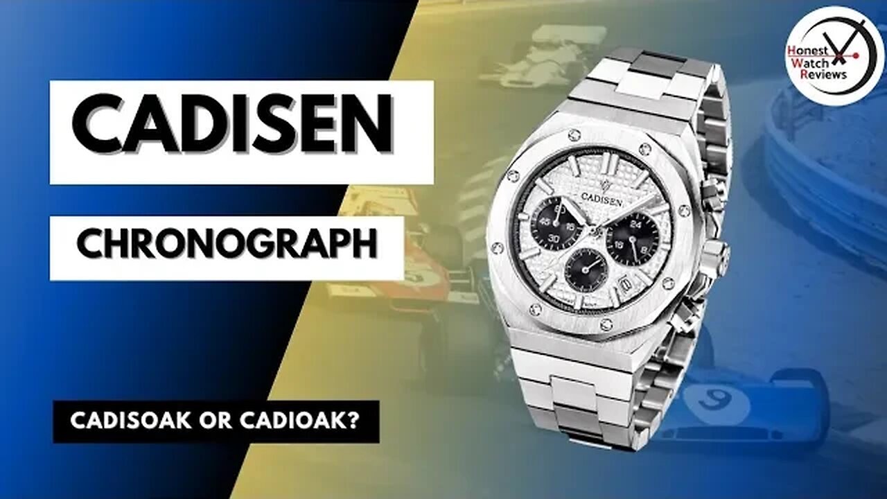 BUDGET ROYAL OAK Homage? Cadisen C8189G Chronograph #HWR