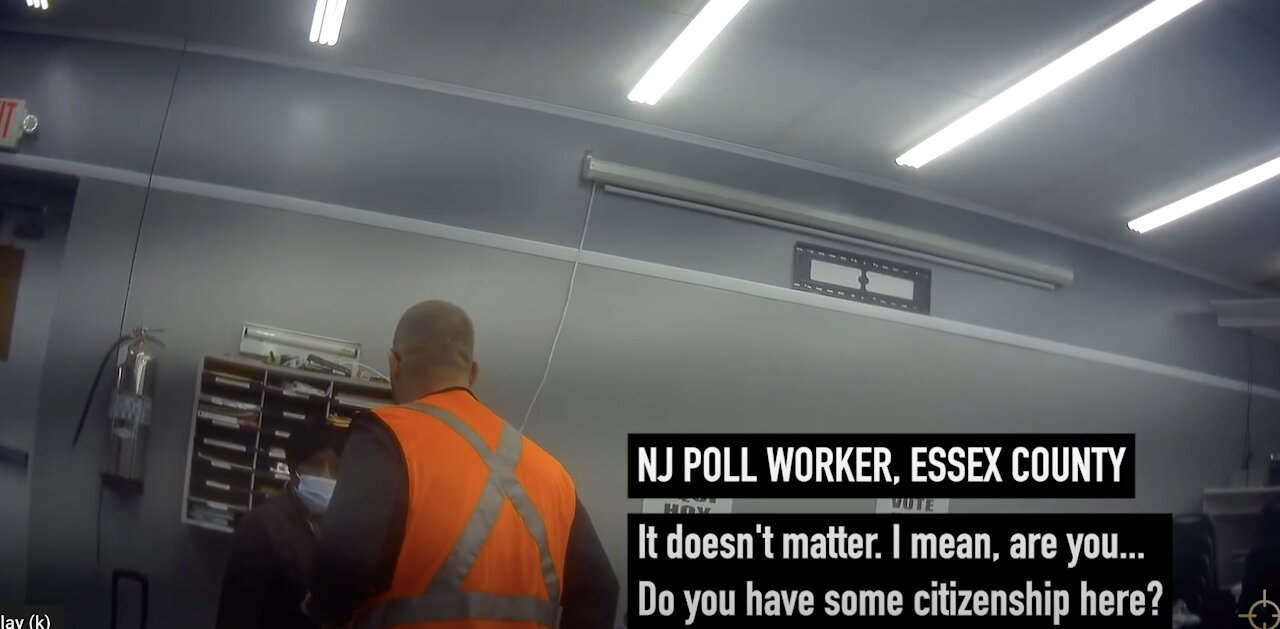 ILLEGAL: NJ Election Worker: ‘I’ll let you[Non-Citizen/Non-Registered Voter] fill out a ballot.'