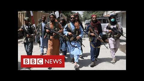 Taliban "shooting protesters" as thousands try to flee Afghanistan - BBC News