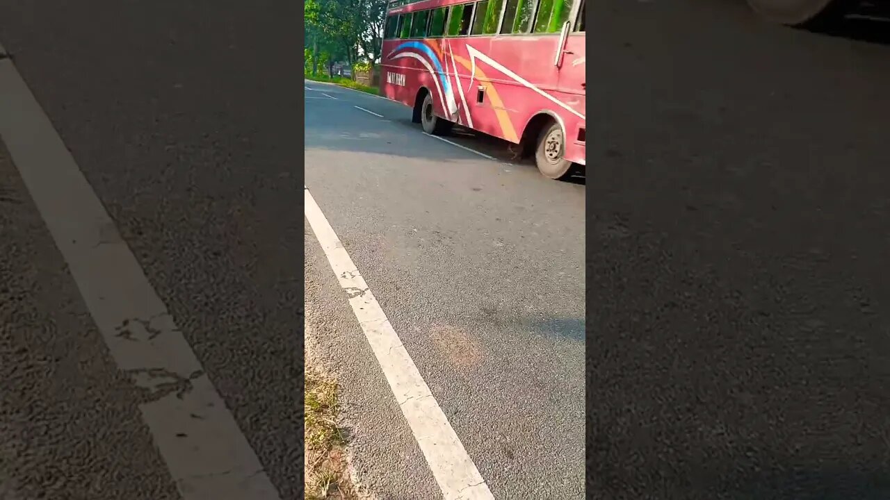 TATA BUS SPEED ME. PASS 🚌🚌 #airtel #jio #railwy #tata #tanisk #truck #road #bus #nh33 #bike