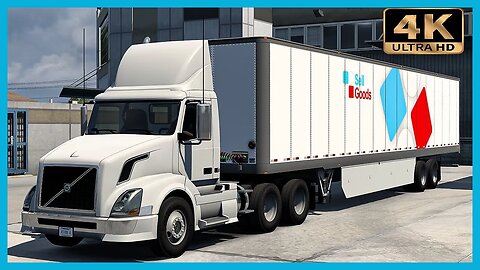 Volvo VNL transporting Industrial Blenders | American Truck Simulator Gameplay "4K"