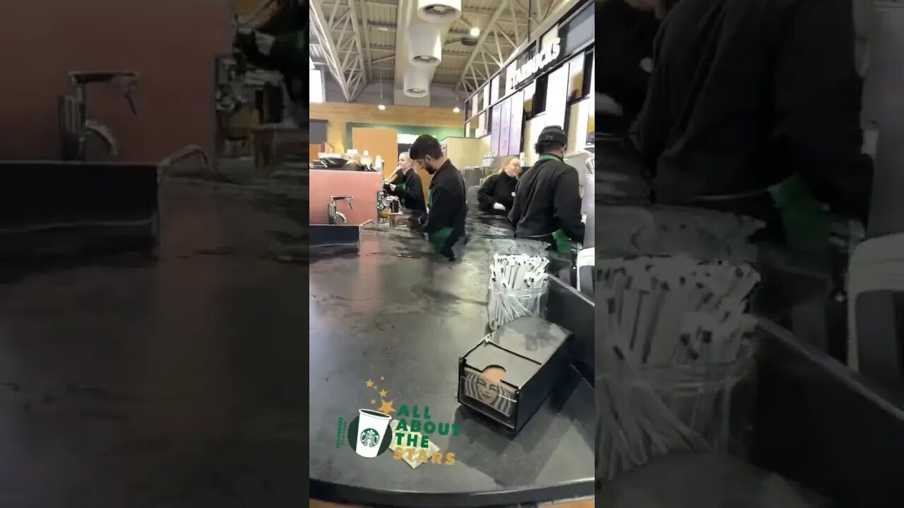 STARBUCKS FLOODED!