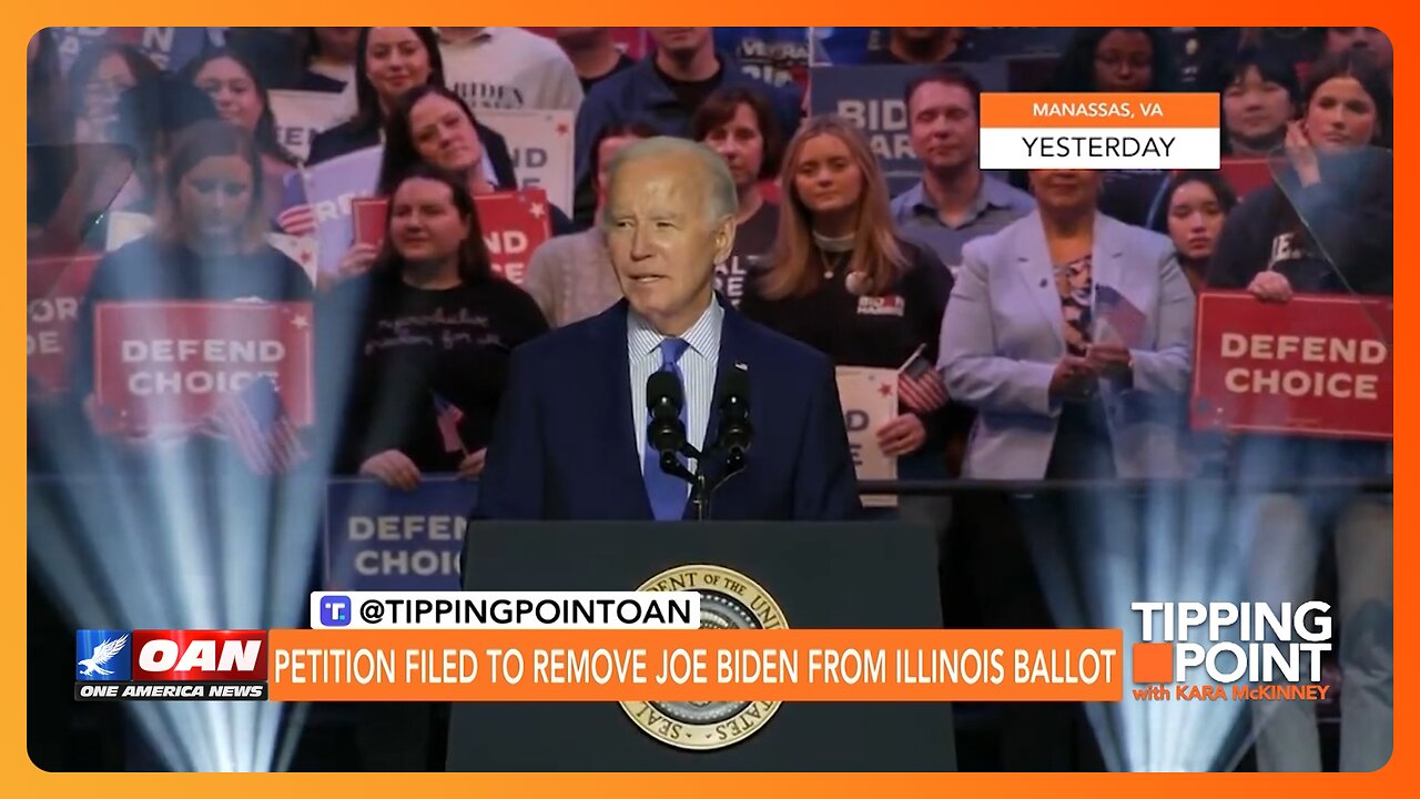 Illinois Petition to Kick Biden Off the Ballot | TIPPING POINT 🟧