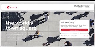 Parler: Service restored to social media website favored by conservatives
